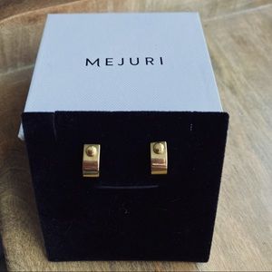 Mejuri Gold Vermeil Huggie Earrings